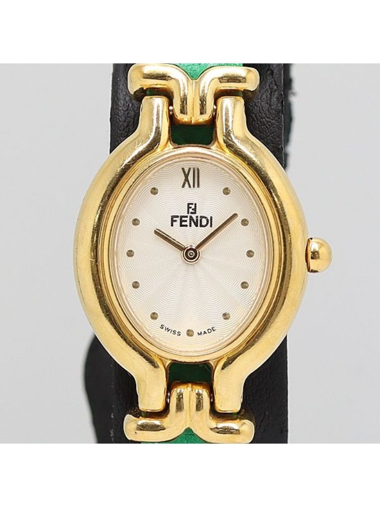 Fendi Chameleon Quartz Change White Dial Watch